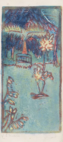 Ernst Ludwig Kirchner — Gartenbild