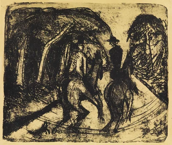 Ernst Ludwig Kirchner — Reiter im Grunewald