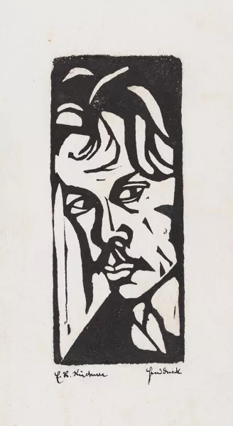 Ernst Ludwig Kirchner — Selbstportrait