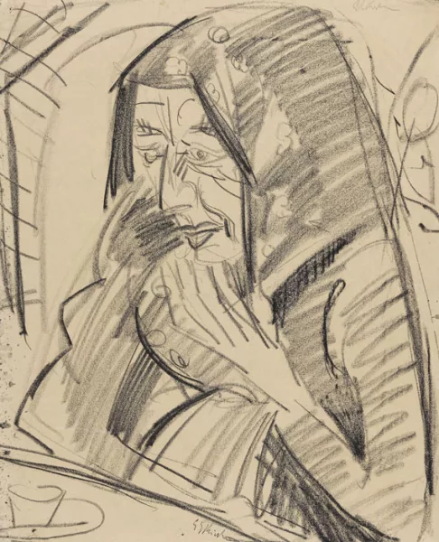 Ernst Ludwig Kirchner — Alte Bäuerin