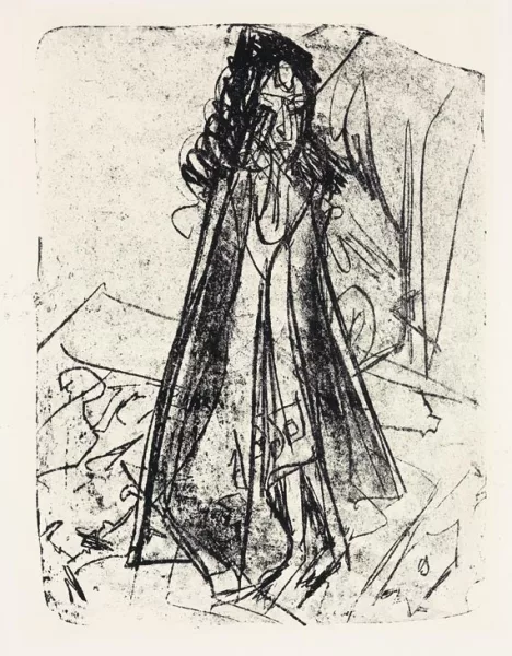 Ernst Ludwig Kirchner — Die Nachtwandlerin