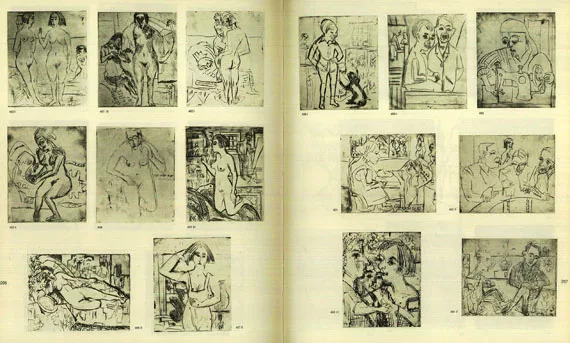 Ernst Ludwig Kirchner — Das graphische Werk. 2 Bde. 1967