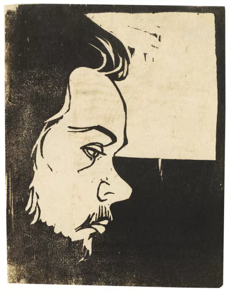 Ernst Ludwig Kirchner — Bildnis Erich Heckel