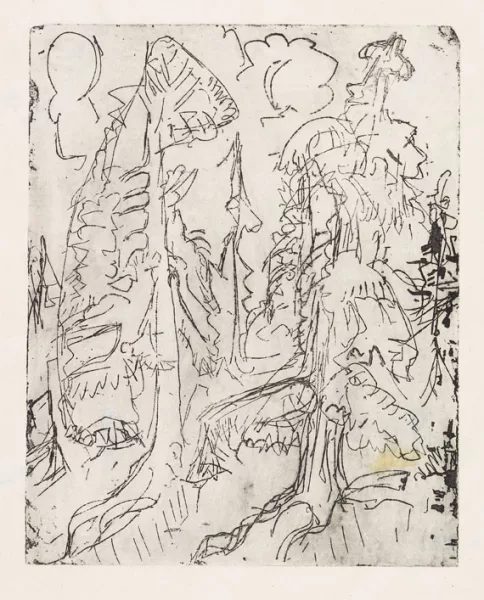 Ernst Ludwig Kirchner — Bergtannen