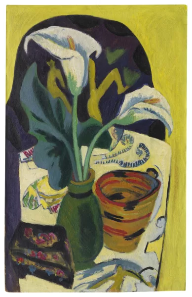 Ernst Ludwig Kirchner — Stilleben mit Kalla