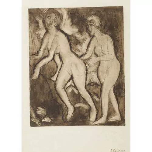 "Badende Mädchen"