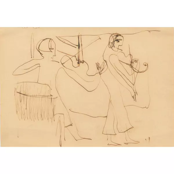 Die Geigerin Lotte Kraft-Rohner