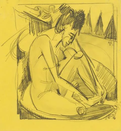 Ernst Ludwig Kirchner — Badende im Tub