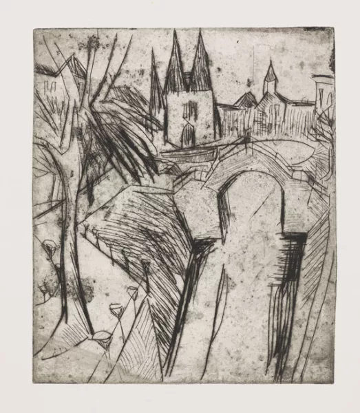 Ernst Ludwig Kirchner — Elisabeth-Ufer Berlin