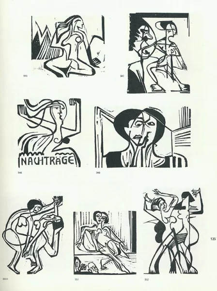 Ernst Ludwig Kirchner — Das Graphische Werk.-Dabei. Der Blauer Reiter. 1980