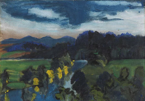 Ernst Ludwig Kirchner — Die Mulde bei Lichtenwalde