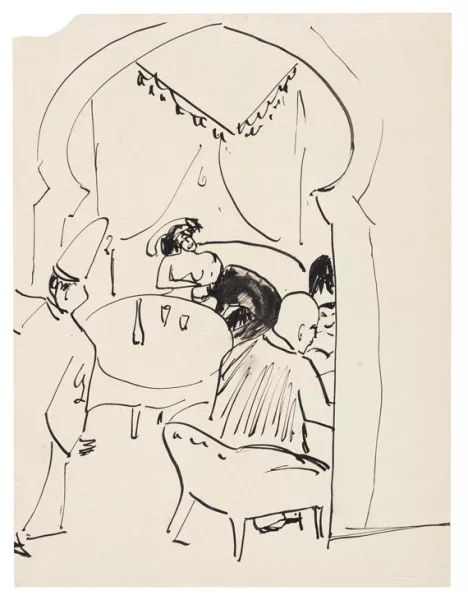 Ernst Ludwig Kirchner — Maskenfest