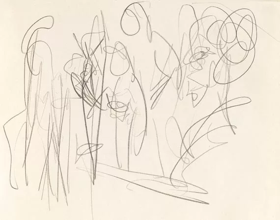 Ernst Ludwig Kirchner — Figurengruppe (Zuschauer)