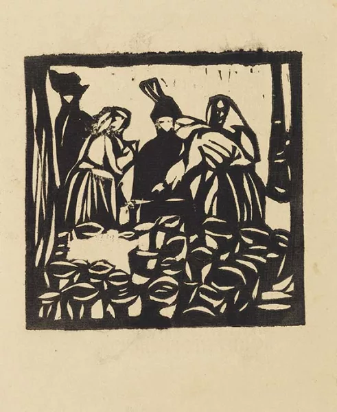 Ernst Ludwig Kirchner — Programm der Künstlergruppe "Brücke" / Topfmarkt