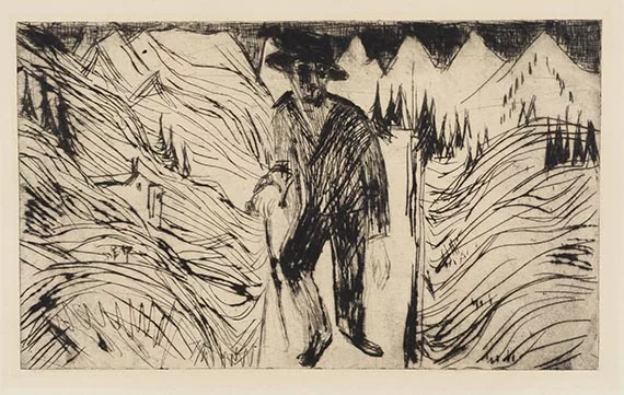 Ernst Ludwig Kirchner — Der Wanderer