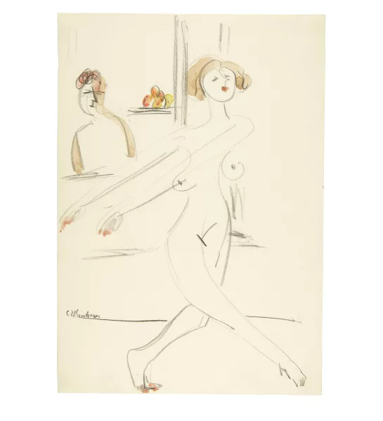 Ernst Ludwig Kirchner — Nackte Tänzerin
