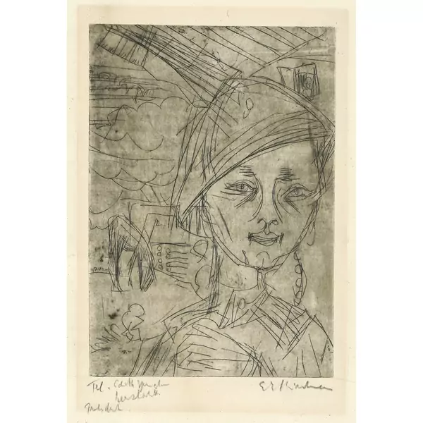 Ernst Ludwig Kirchner — Hirtenbube — Galerie Kornfeld