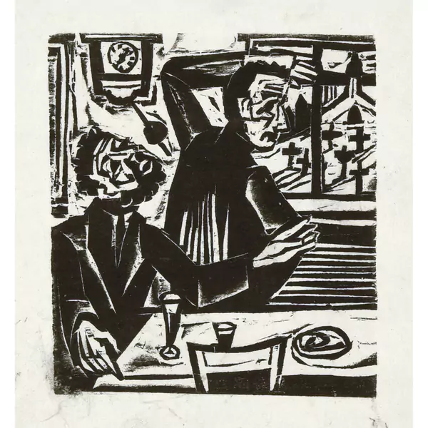 Ernst Ludwig Kirchner — Der Briggel - Die Brüder — Galerie Kornfeld