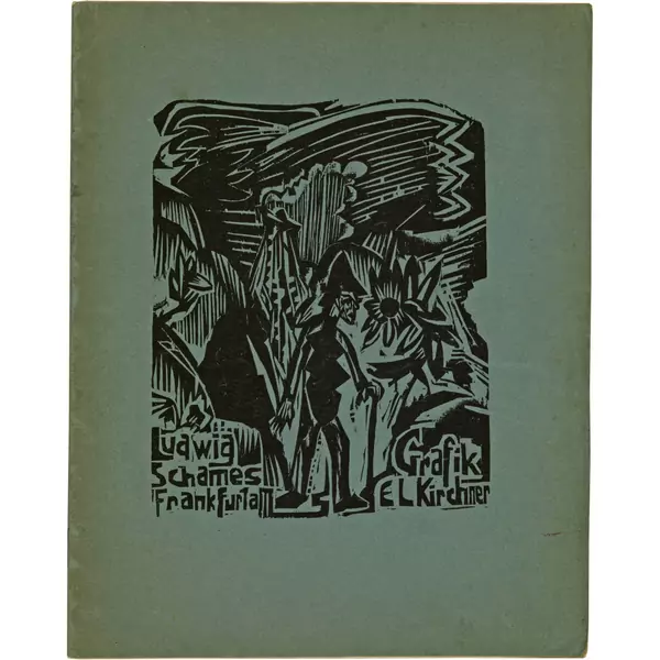 Ernst Ludwig Kirchner — Ludwig Schames, Frankfurt a.M. - Grafik E.L. Kirchner Ausstellung Januar-Februar 1920 — Galerie Kornfeld