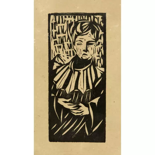 Ernst Ludwig Kirchner — Unschlüssiges Mädchen — Galerie Kornfeld