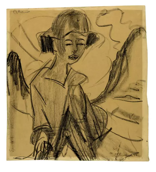 Ernst Ludwig Kirchner — Der Ziegenhirt — Galerie Kornfeld
