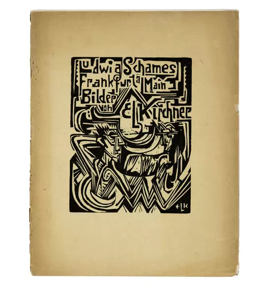 Ernst Ludwig Kirchner — Katalog der Ausstellung Bilder von E.L. Kirchner, Galerie Ludwig Schames, Frankfurt a. Main 1919 — Galerie Kornfeld