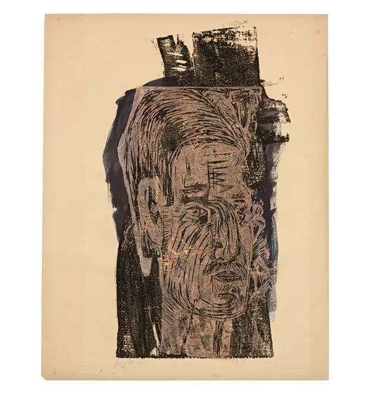 Ernst Ludwig Kirchner — Kopf Dr. Heinrich Reese — Galerie Kornfeld