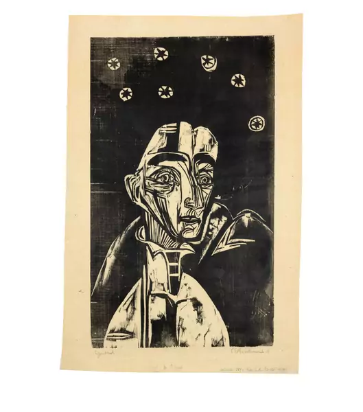 Ernst Ludwig Kirchner — Frau in der Nacht — Galerie Kornfeld