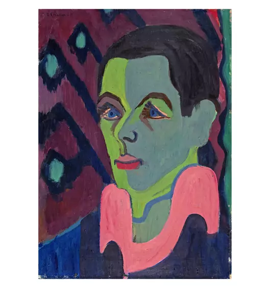 Ernst Ludwig Kirchner — Selbstbildnis — Galerie Kornfeld