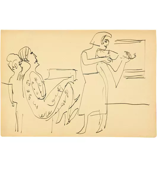 Ernst Ludwig Kirchner — Skizzenbuch 163 — Galerie Kornfeld