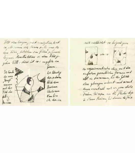 Ernst Ludwig Kirchner — Korrespondenz an Jakob Bosshart Brief an Jakob Bosshart vom 2. Februar 1937 — Galerie Kornfeld