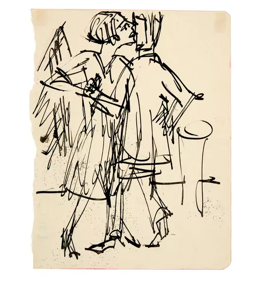 Ernst Ludwig Kirchner — Tangotee — Galerie Kornfeld