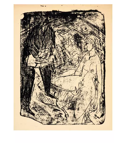 Ernst Ludwig Kirchner — Erotika II — Galerie Kornfeld