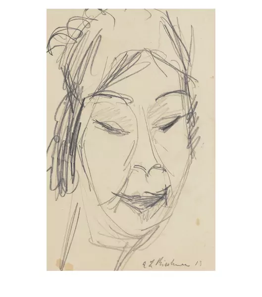 Ernst Ludwig Kirchner — Will Grohmann. Kirchner-Zeichnungen Dresden, Ernst Arnold, 1925 — Galerie Kornfeld