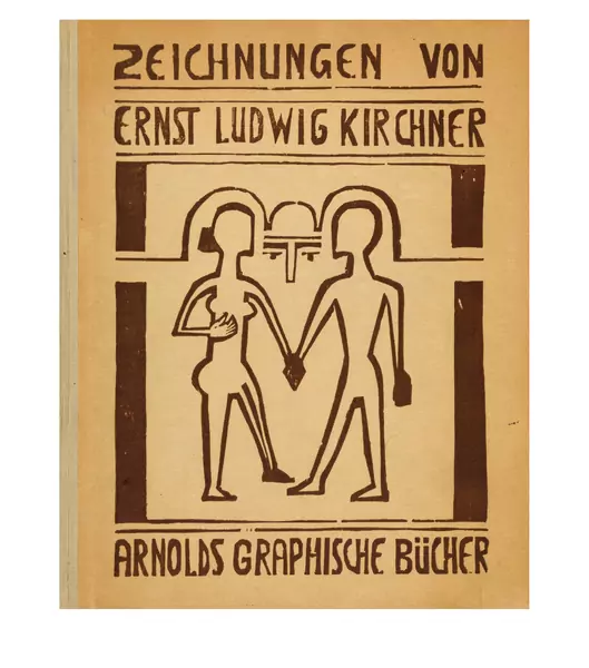 Ernst Ludwig Kirchner — Will Grohmann. Kirchner-Zeichnungen Dresden, Ernst Arnold, 1925 — Galerie Kornfeld
