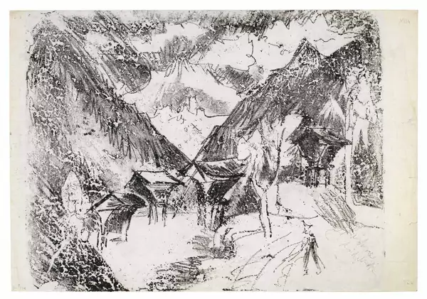 Ernst Ludwig Kirchner — Monsteiner Speicher — Galerie Kornfeld