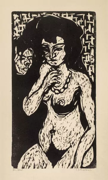 Ernst Ludwig Kirchner — Mädchenakt — Galerie Kornfeld