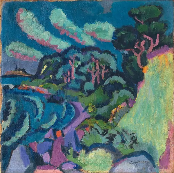 Ernst Ludwig Kirchner — Mexikobucht auf Fehmarn — Galerie Kornfeld
