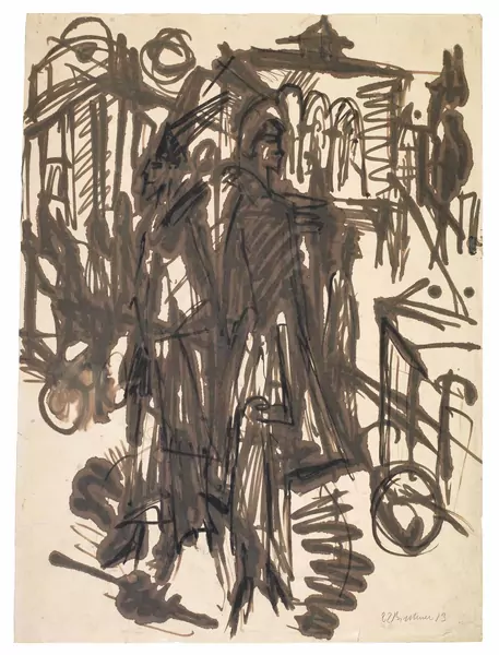 Ernst Ludwig Kirchner — Potsdamer Platz — Galerie Kornfeld