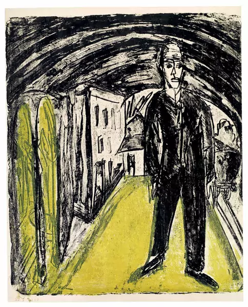 Ernst Ludwig Kirchner — Am Morgen nach der Tat — Galerie Kornfeld
