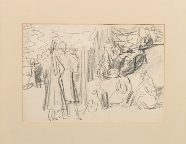 Ernst Ludwig Kirchner — Volksfest in Davos (Fest zur 500-Jahr-Feier des Zehngerichtenbundes in Davos)