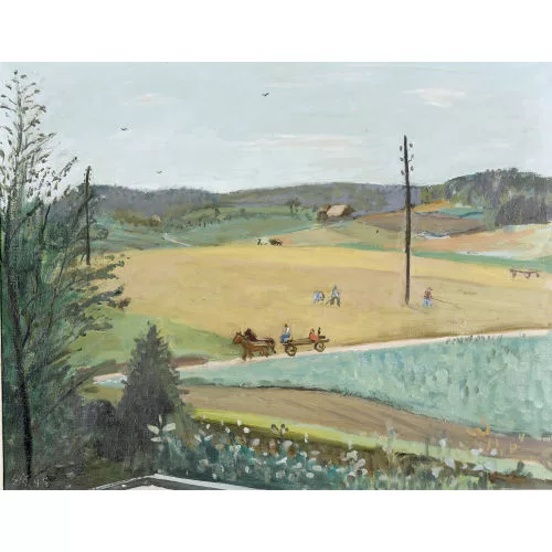 Ernst Morgenthaler — "Das Paradiesli bei Solothurn".