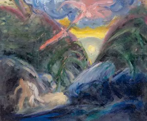 ERNST MORGENTHALER — Expulsion from Paradise. 1918. — Koller Auktionen