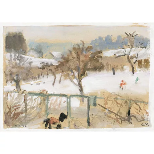 Ernst Morgenthaler — Schneeschmelze.