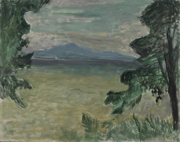 Ernst Morgenthaler — Landschaft bei Dully, 1959