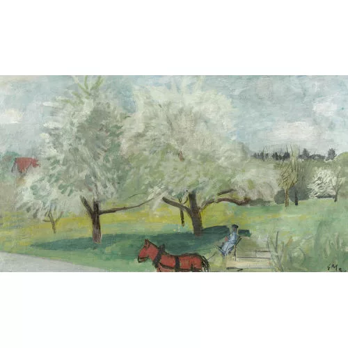 Ernst Morgenthaler — "Grosse Frühlingslandschaft".