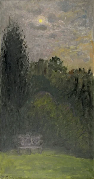 Ernst Morgenthaler — Mondnacht, 1949