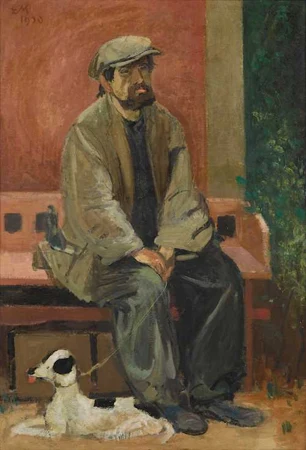 ERNST MORGENTHALER — Der Bettler. 1930. — Koller Auktionen