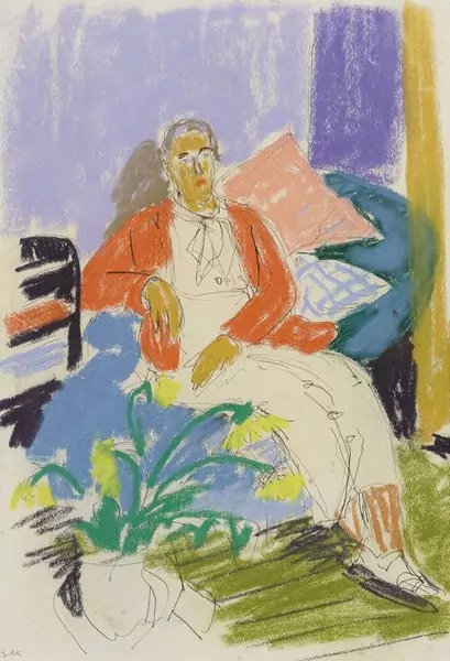 ERNST MORGENTHALER — Bildnis Sascha (Ehefrau). — Koller Auktionen