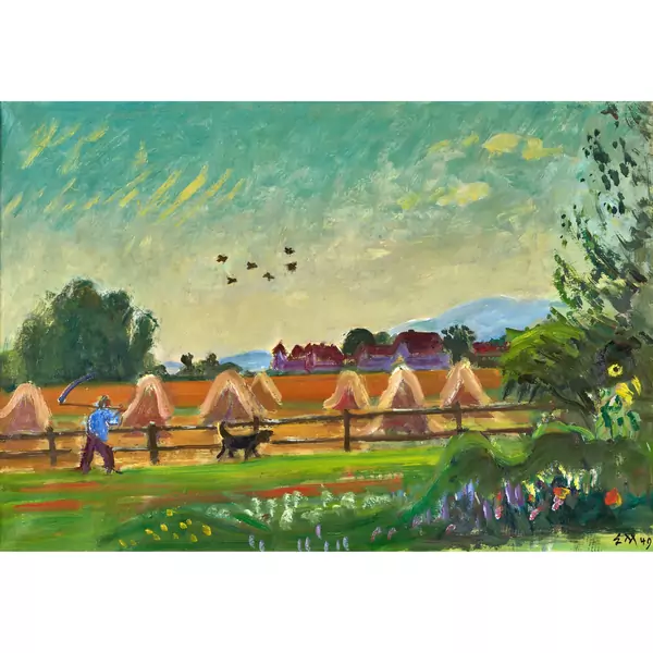 "Landschaft bei Solothurn"